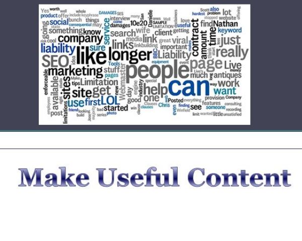 A good Copywriting should be useful to the reader.