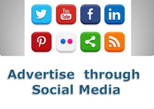 advertisements are now also part of social media marketing strategies.